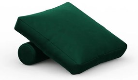 Pernă pentru canapea modulară verde cu tapițerie din catifea Rome Velvet - Cosmopolitan Design