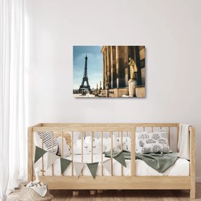 Tabou din piața Trocader, Paris (70x50 cm)