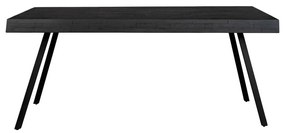 Masă de dining lemn masiv de tec 90x200 cm Suri – White Label