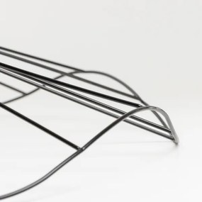 Brilagi - Lustră LED aplicată CERIA WIRE, 1xE27/40W/230V, Ø 80 cm, negru/stejar