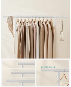 Cuier mobil de podea LINEA, alb