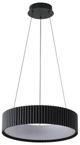 Lustră LED pe cablu LED/30W/230V 3000K negru