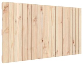 824838 vidaXL Tăblie de pat pentru perete, 127,5x3x60 cm, lemn masiv de pin