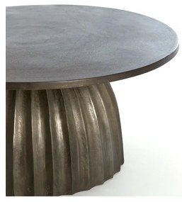 Măsuță auxiliară rotundă din metal ø 70 cm Veglia – Light &amp; Living