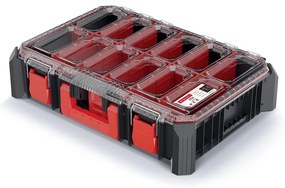 Organizator C, 54,3 cm, inaltime cu compartimente, negru