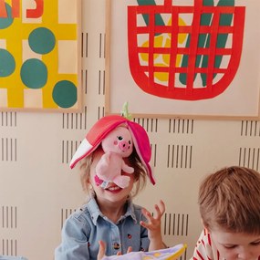 Jucărie de pluș Flipetz 2in1 Piglet – Les Deglingos