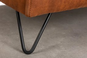 Canapea moderna, MIcrofibra, Maro Antic, ROCCO 195cm