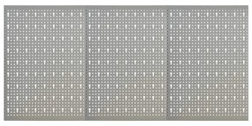 Panouri pentru scule de perete, 3 buc., 40 x 58 cm, otel 3