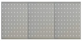 Panouri pentru scule de perete, 3 buc., 40 x 58 cm, otel 3