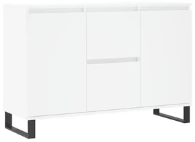 827212 vidaXL Servantă, alb, 104x35x70 cm, lemn prelucrat