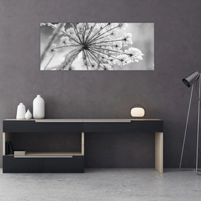 Tablou - Floare în timpul iernii (120x50 cm)