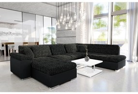 Colțar Talina cu funcție de dormit (Dreapta U) (Uttario Velvet 2954 + Uttario Velvet 2954 + Evo 29). 1059436
