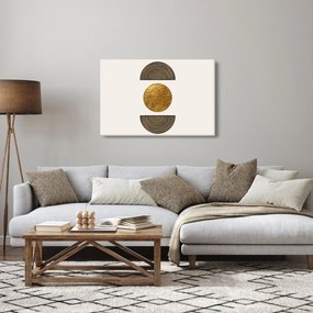 Tablou - Ornament de aur N⁰1 (90x60 cm)