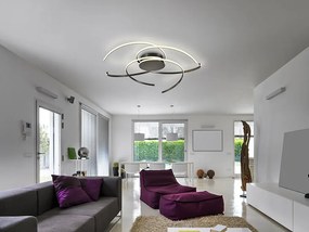 Lustra LED aplicata cu telecomanda Cadence