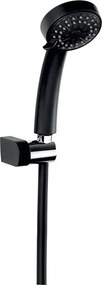 Set de dus Ferro cu suport reglabil negru mat