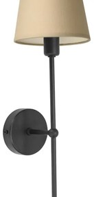 Aplica de perete MADELA 1xE14/40W/230V bej/negru