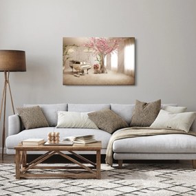 Tablou - Interior de vis cu pian (90x60 cm)
