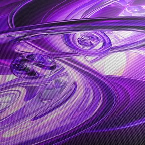 Tabloul fractalilor în violet (150x105 cm)