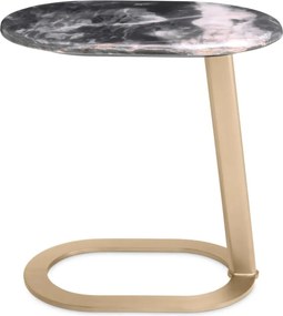 Masuta laterala design LUX cu blat din marmura Oyo