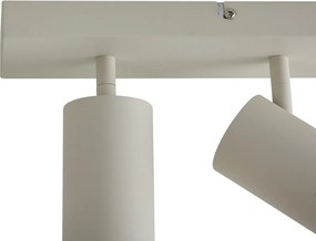 Spot modern de plafon bej cu 4 lumini reglabile - Renna