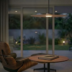 Lustră suspendată pe cablu PIATTO, 1xGX53/15W/230V, Ø 55 cm, bej