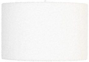 Lustră Tina Bouclé albă diametru 37 cm