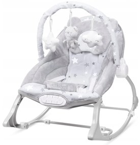 ShopJK BALANSOAR CU VIBRAȚII PENTRU BEBLUȘI KIDWELL PINO GRI