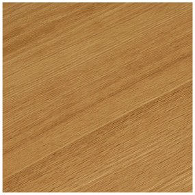 Bibliotecă în culoare naturală cu aspect de lemn de stejar 30x104,5x112 cm Oshawa – House Nordic