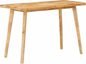 vidaXL Masă de dining natural 100 x 55 x 75 cm Lemn de mango solid