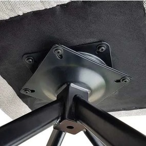 Scaun de bucătărie Azalia Velvet, bej / negru
