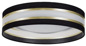 Plafonieră LED dimabilă SMART CORAL GOLD LED/24W/230V neagră/aurie + telecomandă