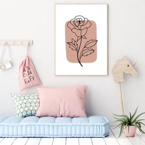 Poster - Trandafir (A4)