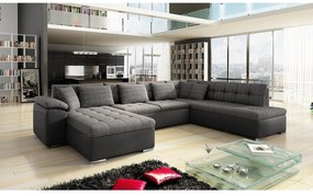 Colțar în formă de U Talina cu funcție de dormit (S) (piele ecologică Soft 020 + Majorka 03). 1058577