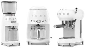 Aparat de cafea alb Retro Style – SMEG