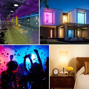 Bec LED RGBW dimabil Aigostar MESH G120 E27/4,9W/230V 2700-6500K + telecomandă