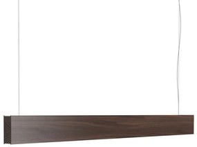 Lampă suspendată LED120, mai multe variante - TUNTO Model: Lumină naturală, directă și indirectă de 1300 mm nuc