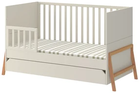 Pat reglabil copii LOTTA LATTE 70 x 140 cm, bej