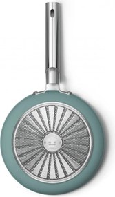 Tigaie SMEG FPF2002EGM, 1,5 l, Ø20 cm, Acoperire ceramica antiaderenta, Pana la 250°C, Fara PFAS, Inductie, Verde smarald
