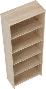 Dulap biblioraft, stejar sonoma, JOHAN 2 NEW 04