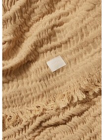 Cuvertură bej pentru pat dublu 240x260 cm Reloved – JUNA