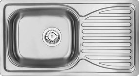 Chiuveta Deante Doppio inox satinat 78x43 cm