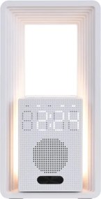 Immax 09113L - Lampă de birou LED cu ceas deșteptător și încărcare CALM LED/3,5W/5V