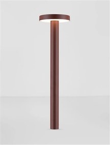 Stalp de exterior pentru terasa sau gradina, MOOD maro H-40cm