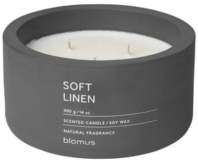 Lumânare parfumată din ceară de soia timp de ardere 25 h Fraga: Soft Linen – Blomus