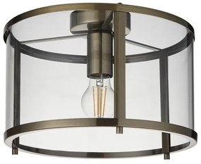 Endon 103112 - Plafonieră HOPTON 1xE27/10W/230V crom mat