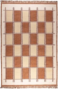 Covor teracotă din bumbac 160x230 cm Gambit – Dutchbone