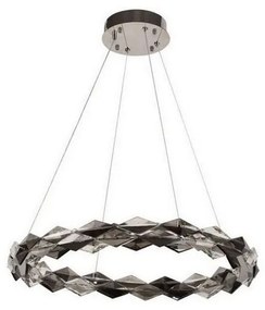 Lustră LED dimabilă pe cablu LED/40W/230V 3000-6500K crom + telecomandă