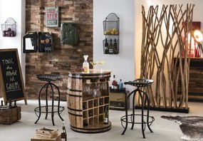 Scaun de bar din metal This &amp; That negru