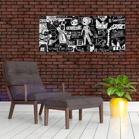 Tablou - Graffiti (120x50 cm)