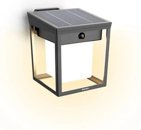 Philips BLAISE LED 1,5W 3,7V 3000K IP44 lampă solară de perete cu senzor